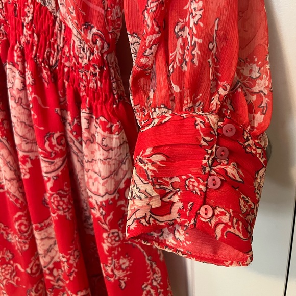 Zara Printed Short Dress, size M - Picture 4 of 5